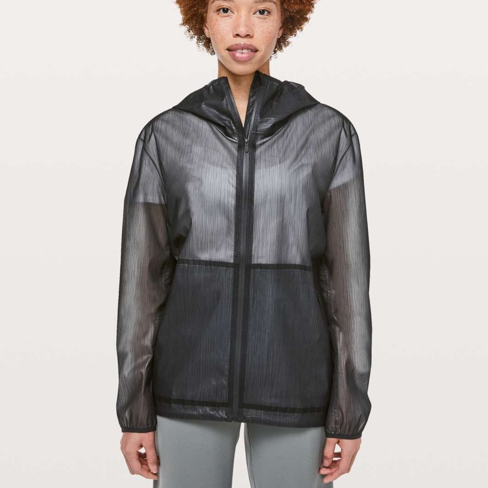Lululemon Athletica sheer joy waterproof/windproof jacket